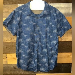 Target mens size large short sleeve button down